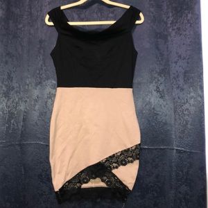 Off the shoulder dress